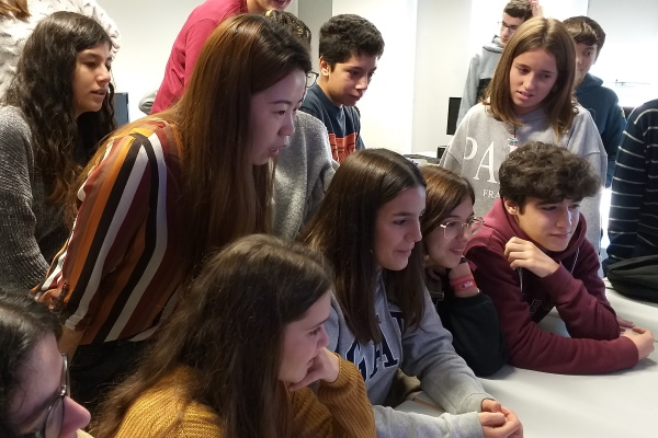 Videoconferência com Macau